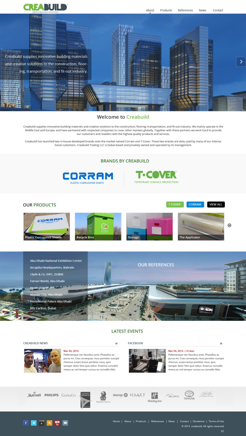 Web Design by pb for Creabuild | Design #3265408