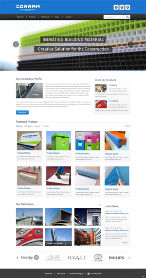 Web Design by pb for Creabuild | Design: #3265423