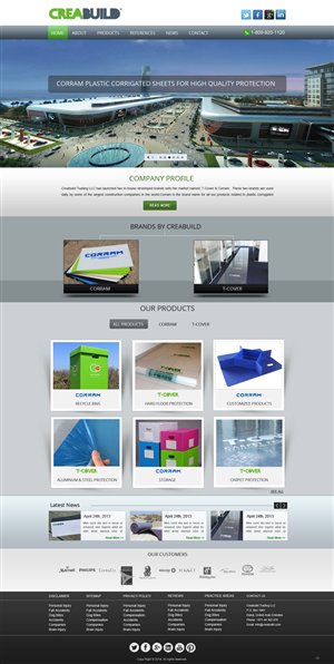 Web Design by pb for Creabuild | Design: #3265431