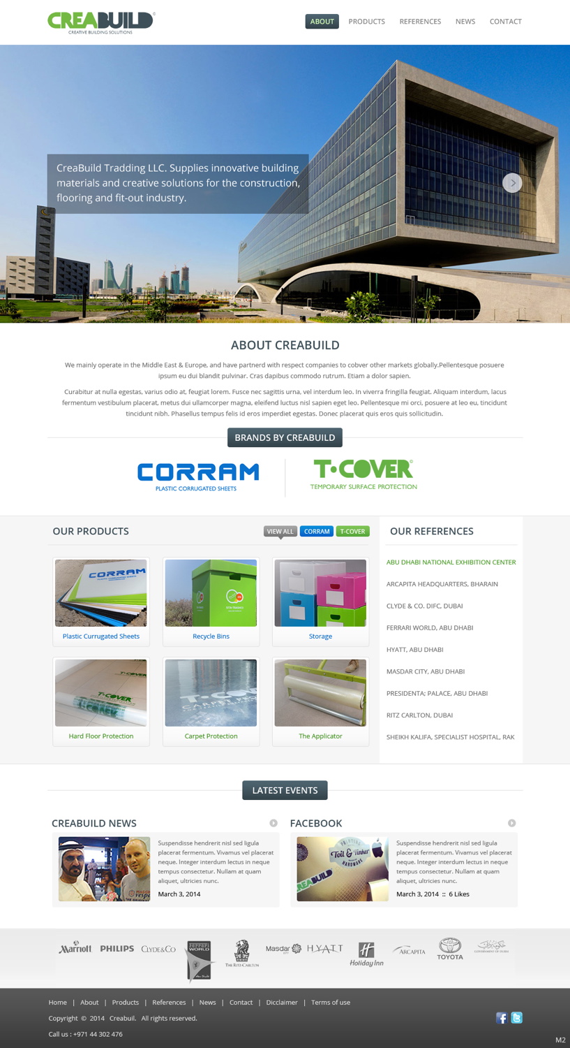 Web Design by pb for Creabuild | Design #3265433