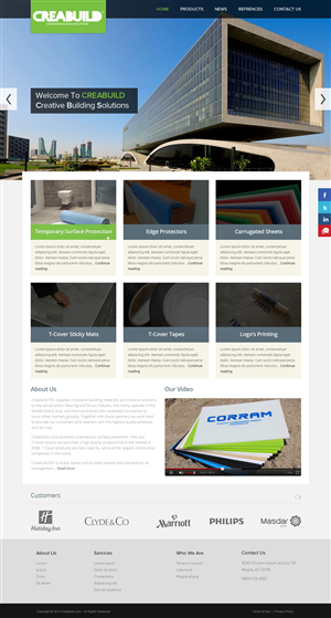 Web-Design von OM für Creabuild | Design: #3267894