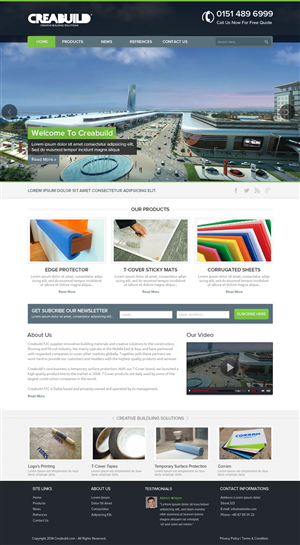 Web-Design von OM für Creabuild | Design: #3267900