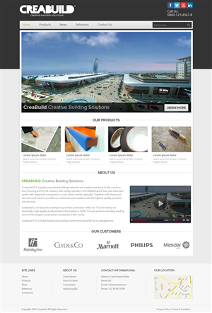 Web-Design von OM für Creabuild | Design: #3267909