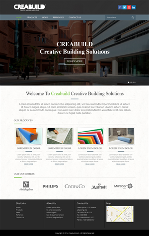 Web-Design von OM für Creabuild | Design: #3267915