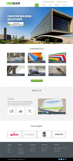 Web-Design von OM für Creabuild | Design: #3267918