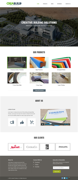 Web-Design von OM für Creabuild | Design: #3267926