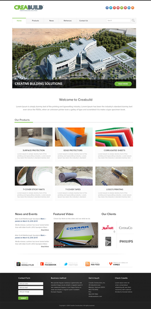 Web-Design von OM für Creabuild | Design: #3268056