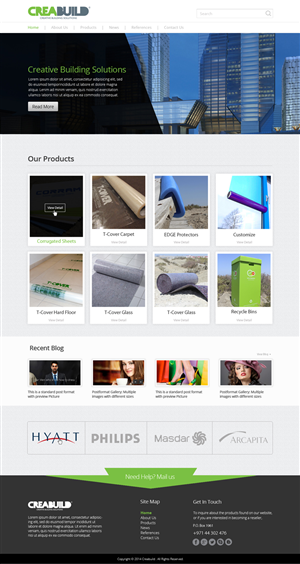 Web-Design von OM für Creabuild | Design: #3314965