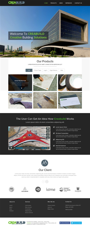 Web-Design von OM für Creabuild | Design: #3361316
