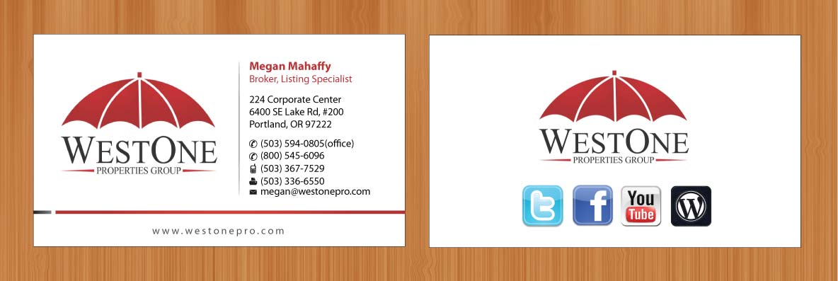 Business Card Design by Sbss for this project | Design #797036