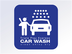 Logo Design by Peter Huisman for Triple Play Express Car Wash | Design: #73961