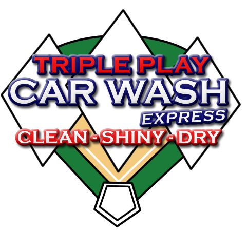 Logo Design by Joseph Stutter for Triple Play Express Car Wash | Design #74260