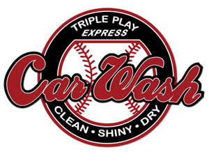 Logo Design by Erica Burnham for Triple Play Express Car Wash | Design: #74611