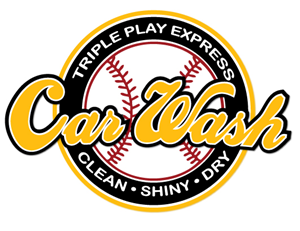 Logo Design by Erica Burnham for Triple Play Express Car Wash | Design: #78341