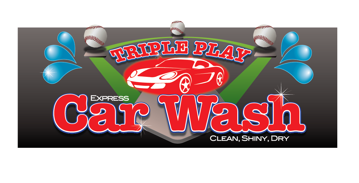 Logo Design by icon Creative Solutions for Triple Play Express Car Wash | Design #74050