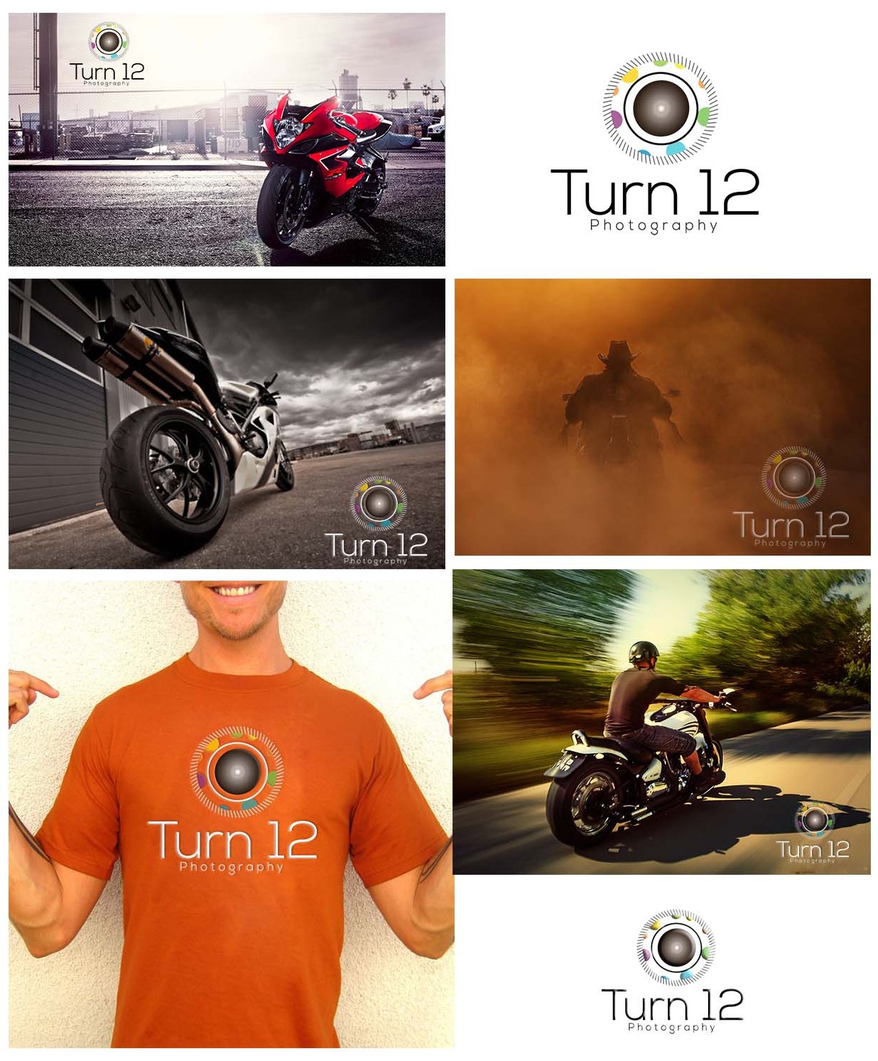 Diseño de Logo por Gentle Spring Rain para Turn 12 Photography | Diseño #3263107