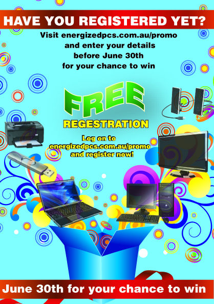 Flyer Design by Amit Prakash for ENERGIZED PC SOLUTIONS | Design #799196