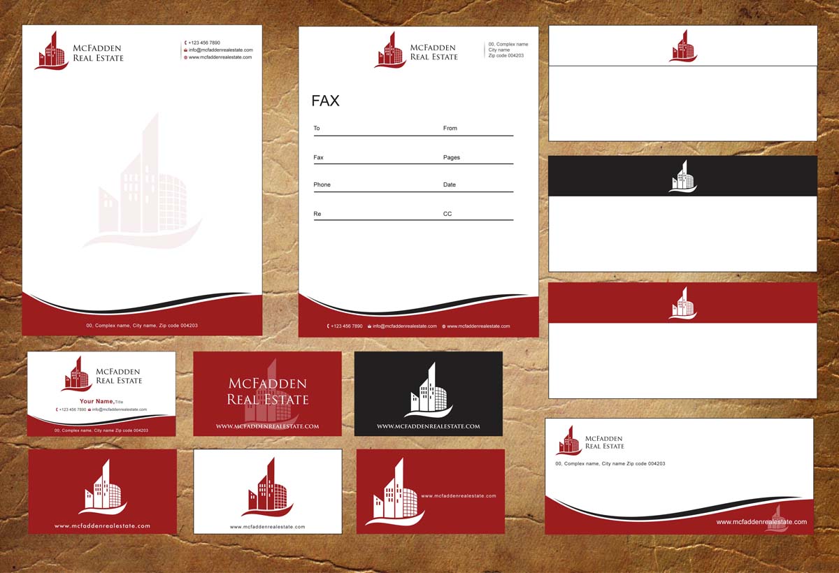 Letterhead Design by Sandy1155 for McFadden Real Estate | Design #3262128