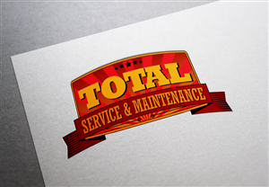 Total Service and Maintenance  | Logo Design by john lee huber