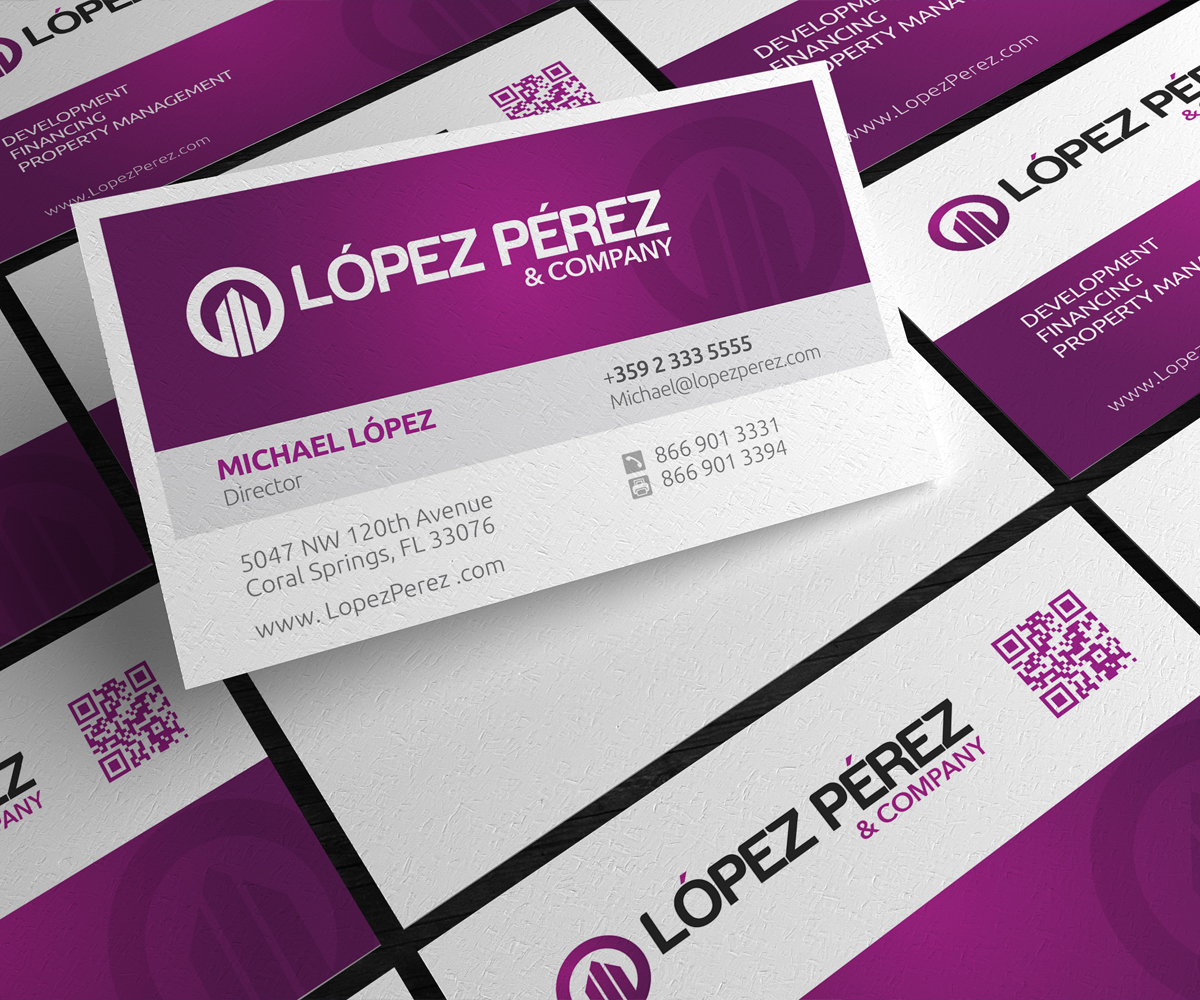 Design de Carte de Visite par Rich_LHA pour Lopez Perez & Company | Design #3283713
