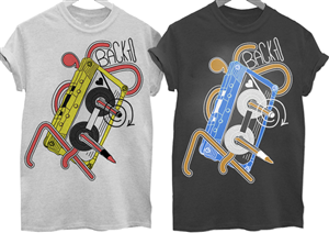 Diseño de Camiseta por DUBIOSUL para Brand Ur Band LLC | Diseño: #3354175