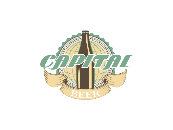 Logo Design by Mugendesign for Capital Beer inc. | Design #3311034
