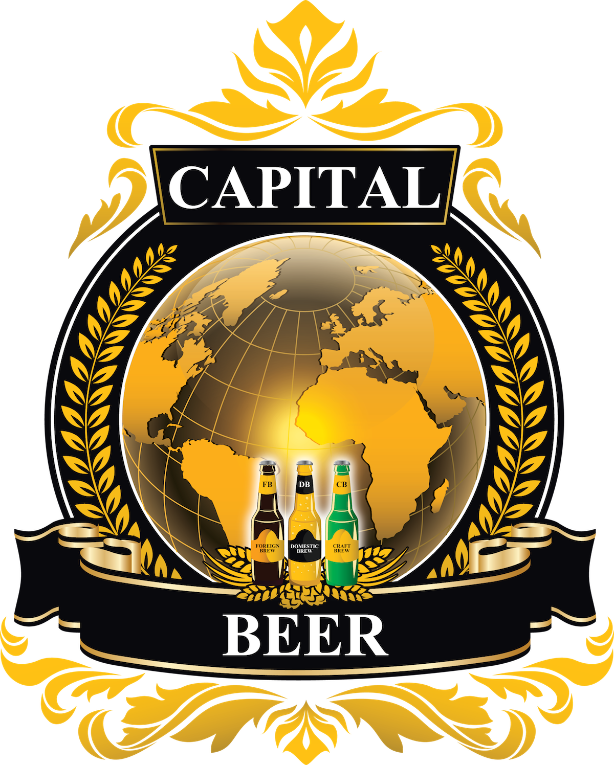 Logo Design by Lostre Design Studio for Capital Beer inc. | Design: #3334079