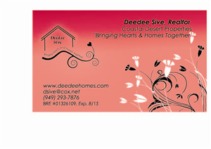 Business Card Design by Rosemarie for Coastal Desert Properties | Design: #3346415