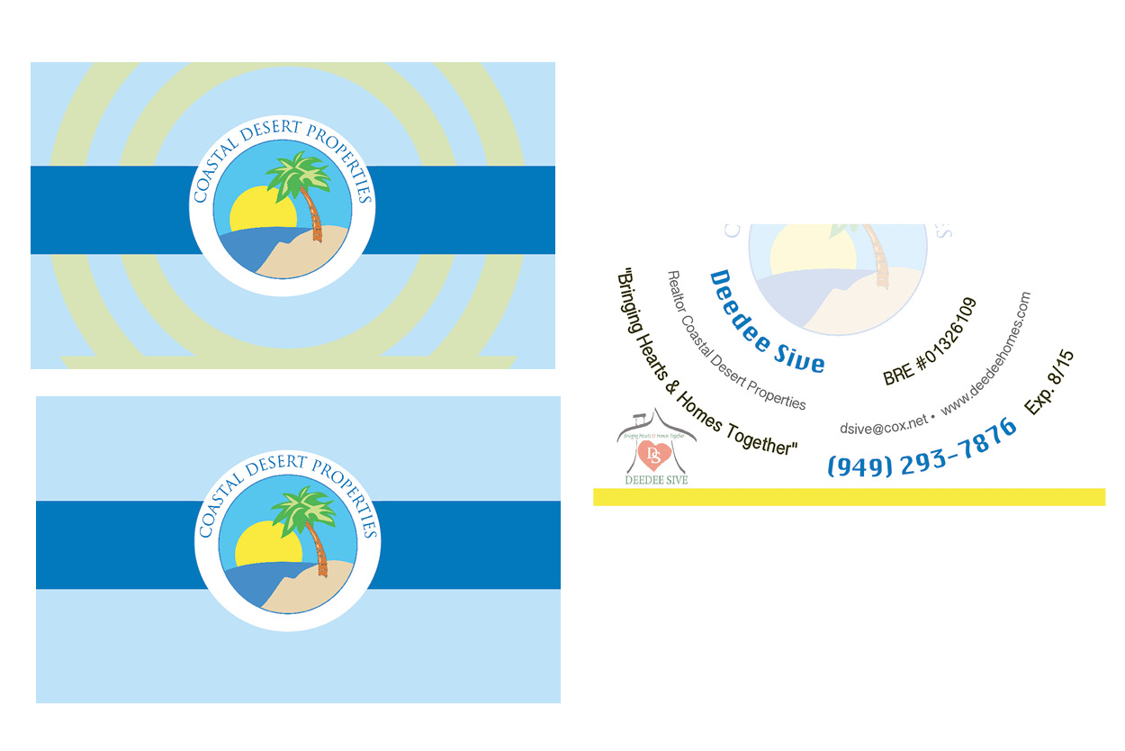 Business Card Design by PriDegree for Coastal Desert Properties | Design #3359859