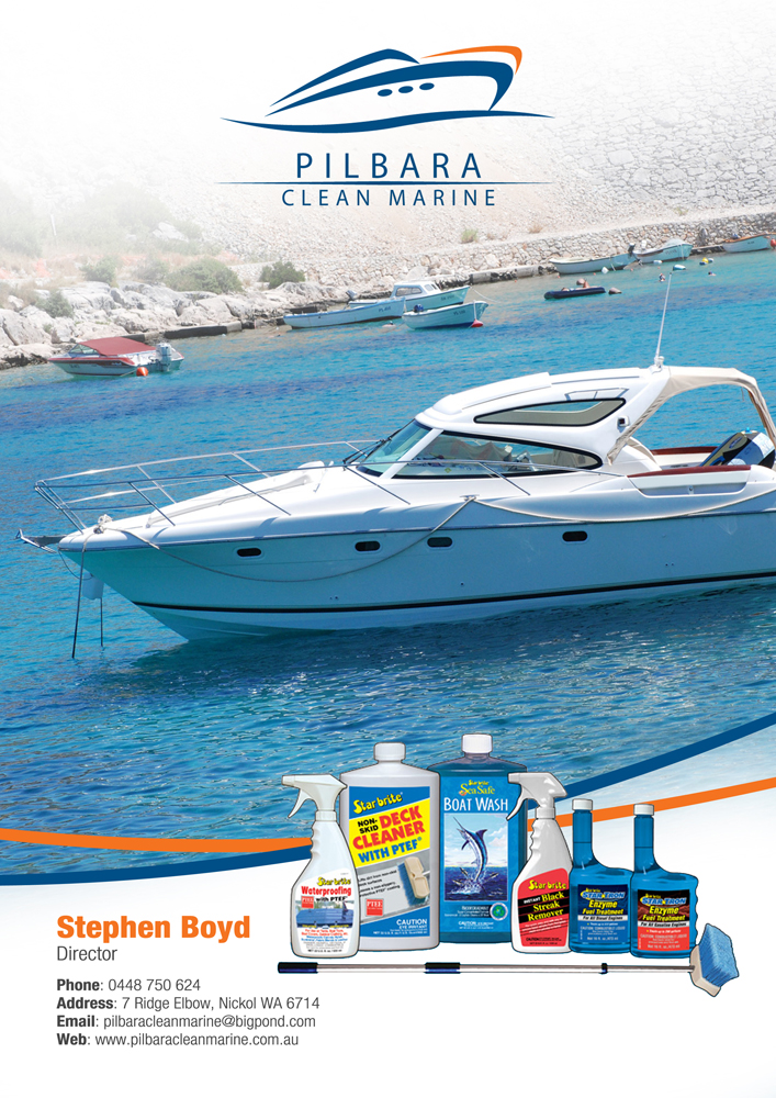 Flyer-Design von D-Design für Pilbara Clean Marine | Design #805407