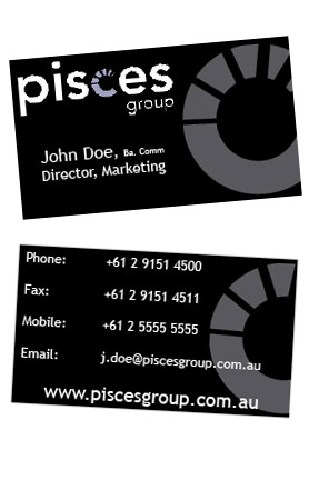 Business Card Design by Kings Bishop Design for Infinitive | Design #76551