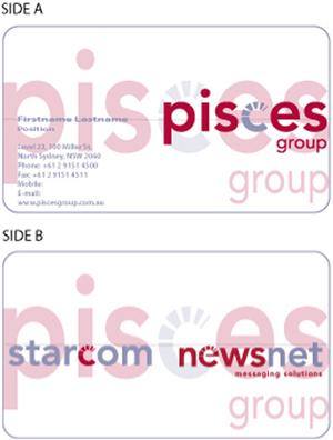 Business Card Design by luigi  riccardi for Infinitive | Design #74306