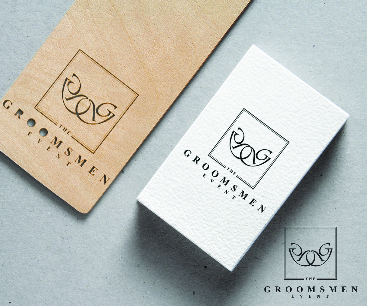 Logo Design by ChicD for ( The Groomsmen Event ) is the name of the product ( neat trim smart events is the company  | Design #5620277