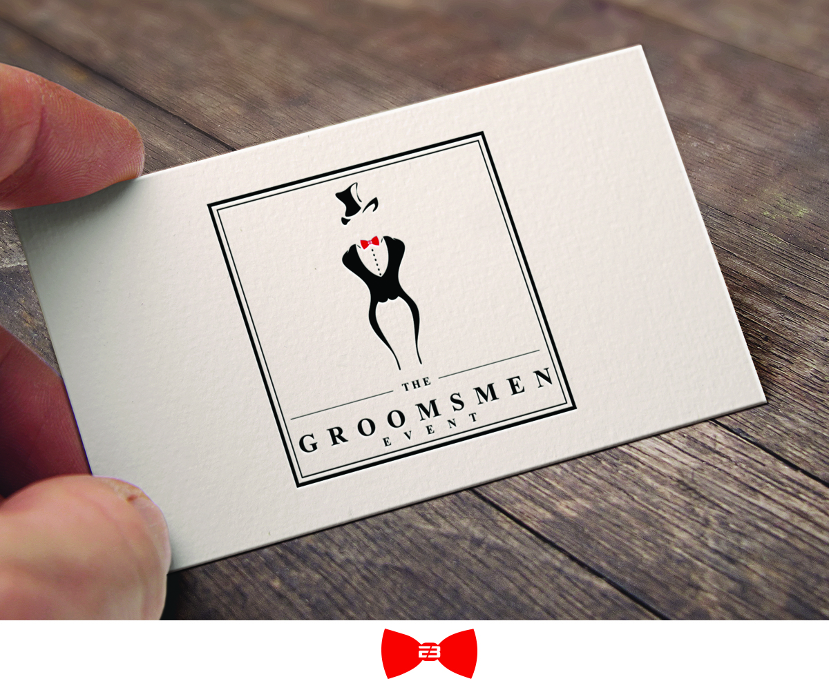 Logo Design by ChicD for ( The Groomsmen Event ) is the name of the product ( neat trim smart events is the company  | Design #5625304