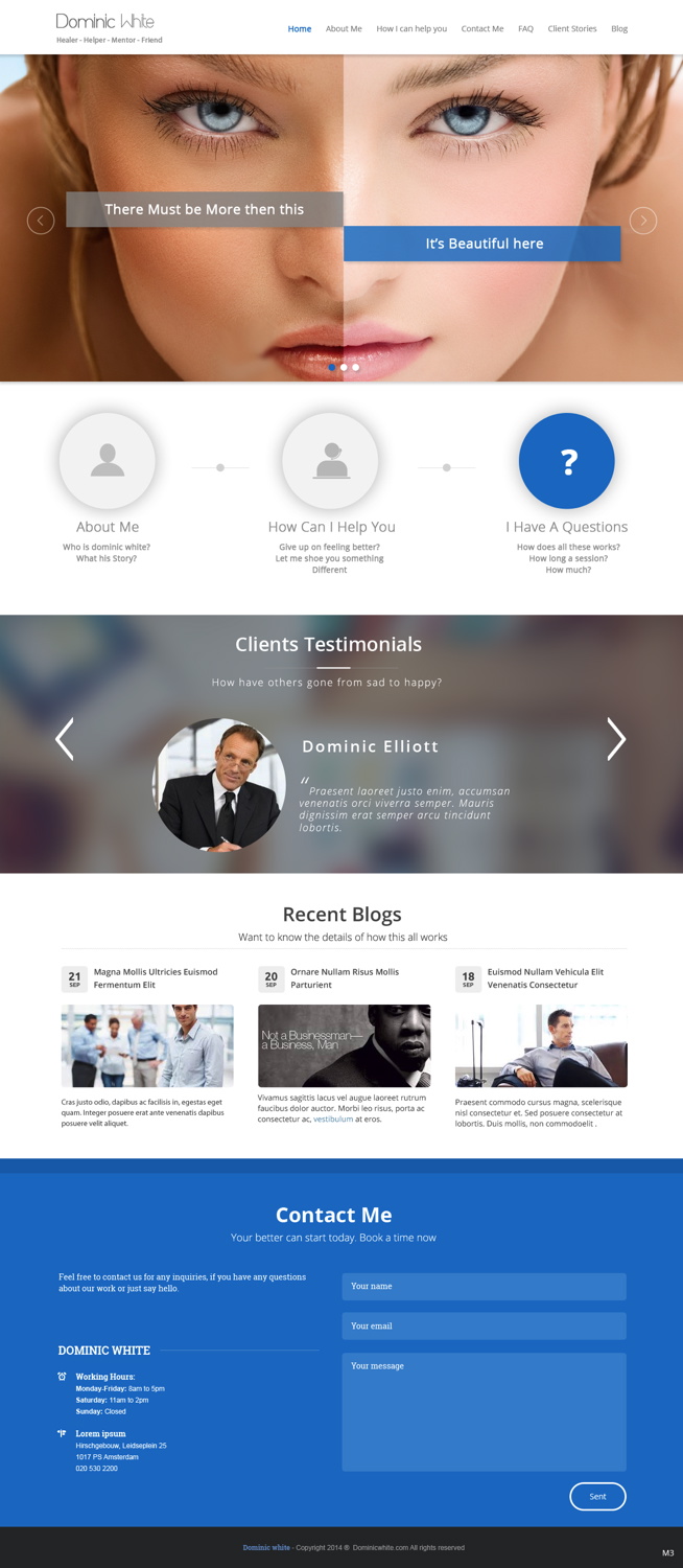 Wordpress Design by pb for orb digital | Design #3265497