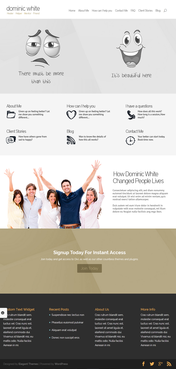 Wordpress Design by jeckx2 for orb digital | Design #3266258