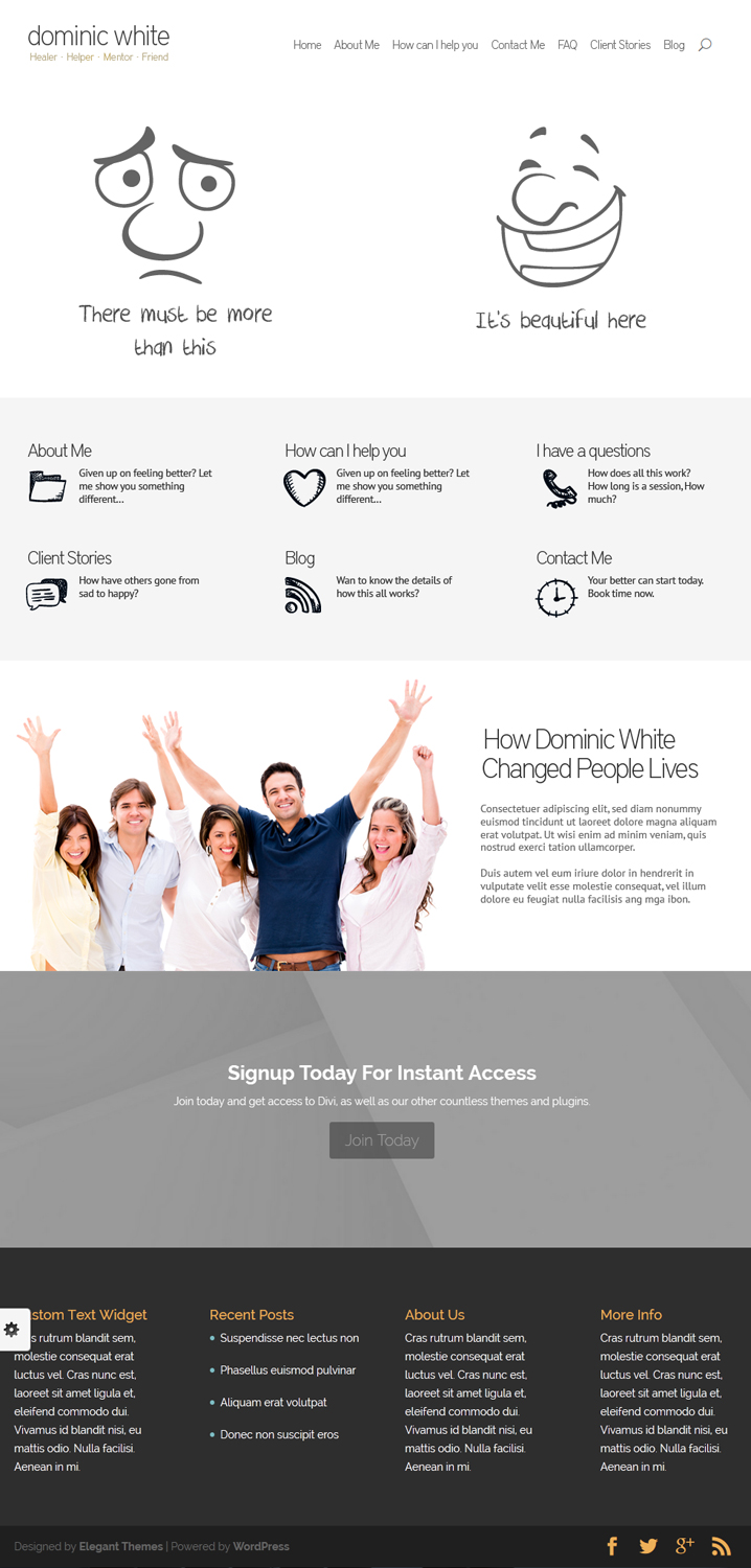 Wordpress Design by jeckx2 for orb digital | Design #3266283