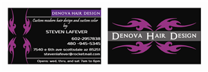 Visitenkarten-Design von InGang für denova hair design | Design #3274016
