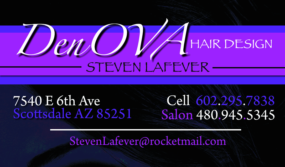 Business Card Design by jason torres for denova hair design | Design #3257204