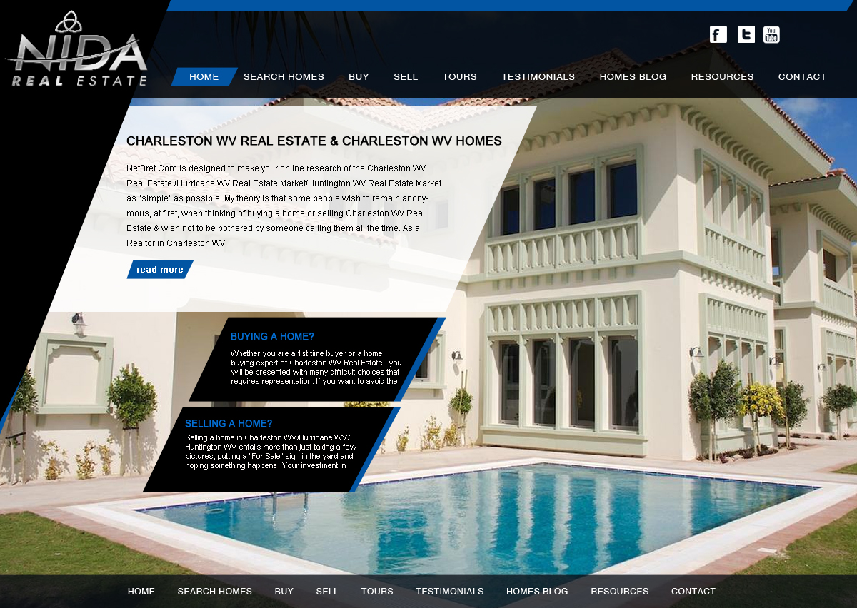 Web Design by sonaldesign for Nida Real Estate | Design #3265524
