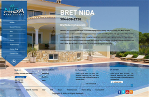 Web Design by kranthi.siriit for Nida Real Estate | Design: #3304166
