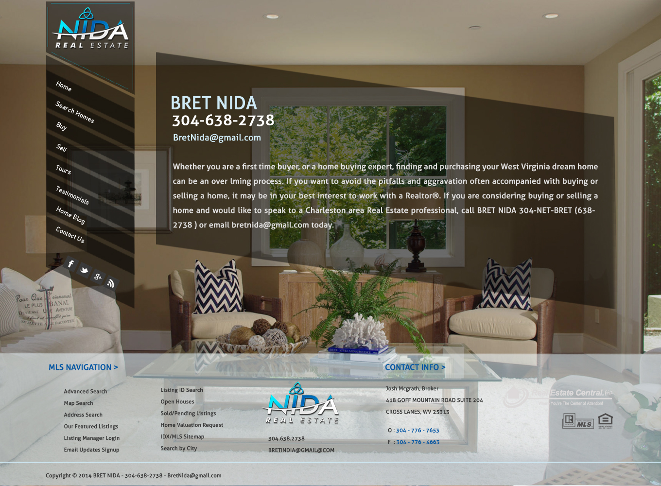 Web Design by kranthi.siriit for Nida Real Estate | Design #3311326