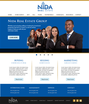 Web Design by wolf for Nida Real Estate | Design: #3332735