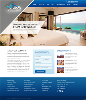 Web-Design von pb für Nida Real Estate | Design: #3264019