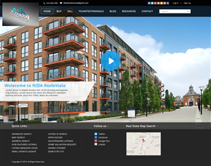 Web Design by the-lion-king for Nida Real Estate | Design: #3266575