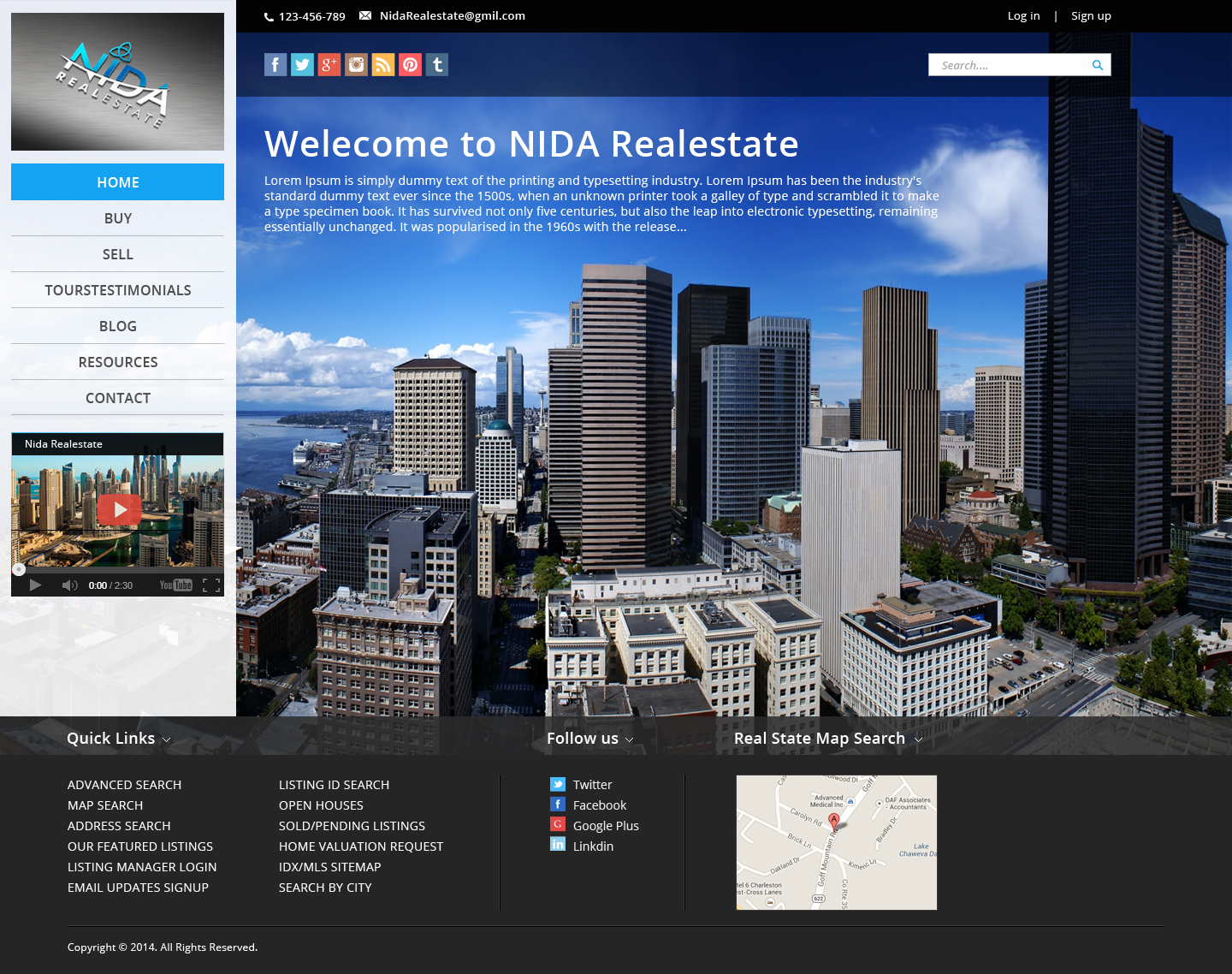 Web Design by the-lion-king for Nida Real Estate | Design #3267712