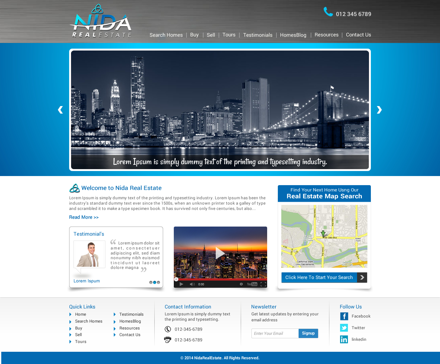 Web-Design von Sbss für Nida Real Estate | Design #3262239