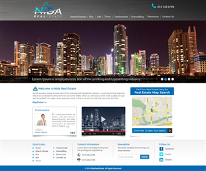 Web-Design von Sbss für Nida Real Estate | Design: #3262240