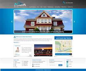 Web-Design von Sbss für Nida Real Estate | Design: #3262270
