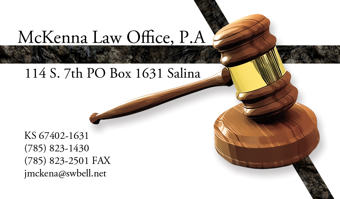 Design de Carte de Visite par Jellie pour McKenna Law Office, P.A. | Design #3266717